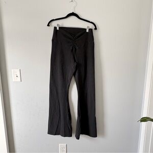 Aerie Black Flared Leggings